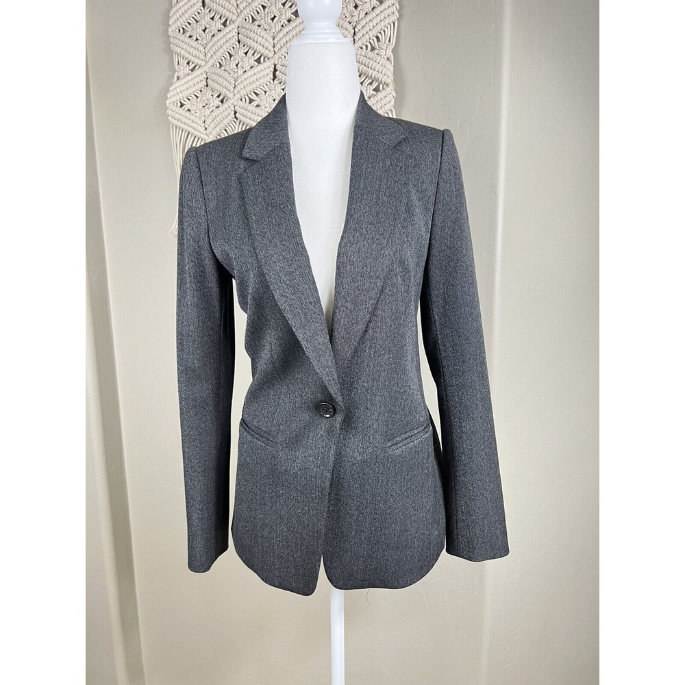 Armani Exchange Women's Gray Blazer Jacket - Size 0